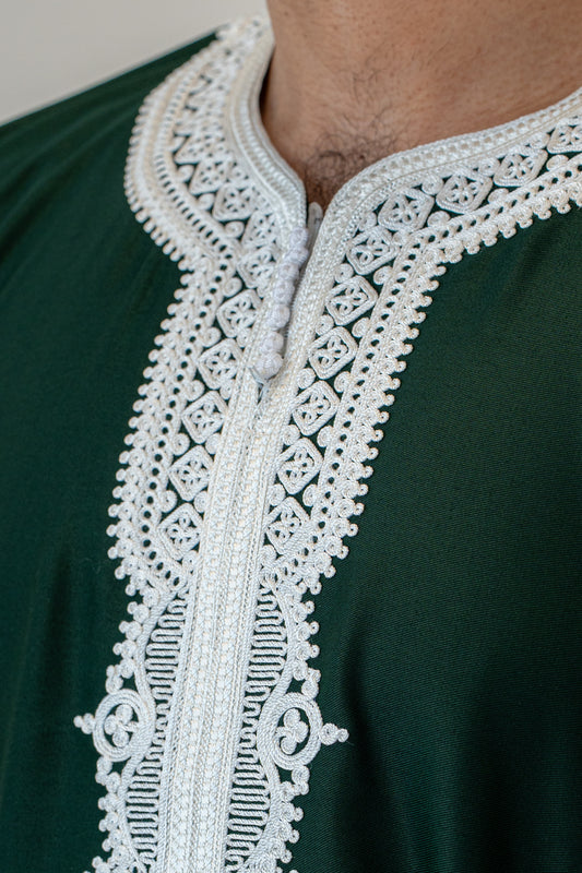 Emerald Ivory Gandoura