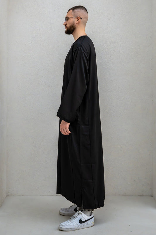 Midnight Black Kaftan