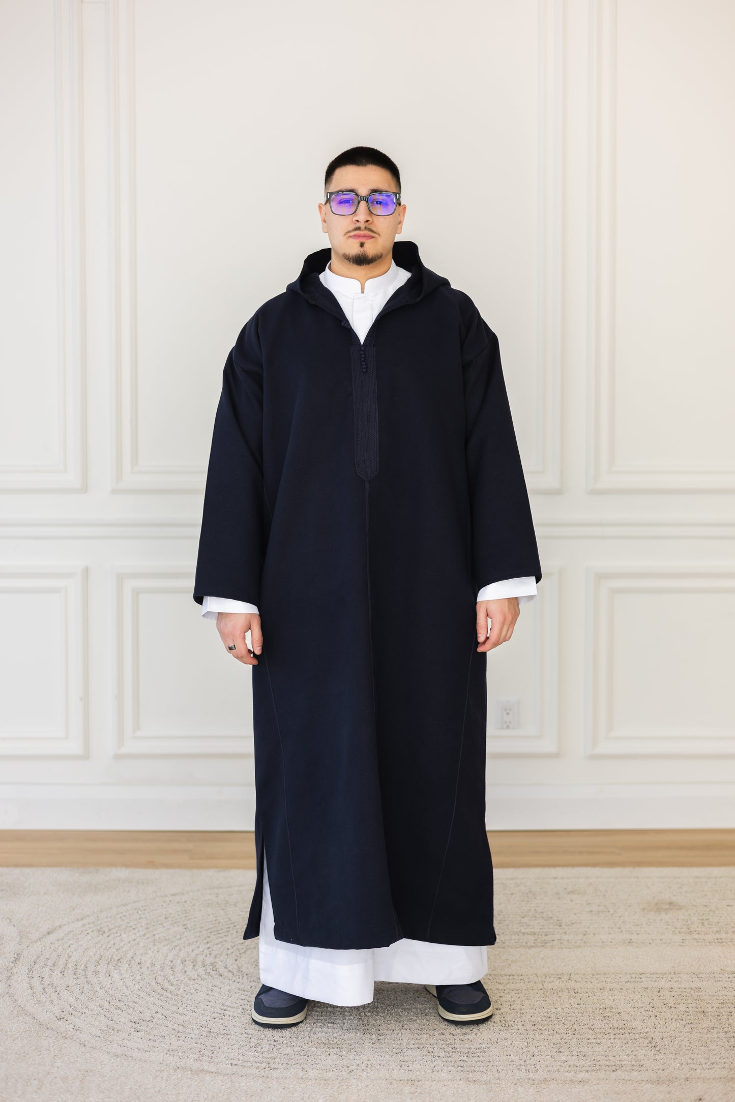 Night Navy Winter Djellaba