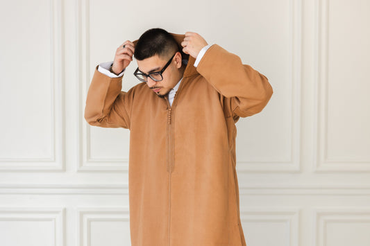 Desert Brown Winter Djellaba