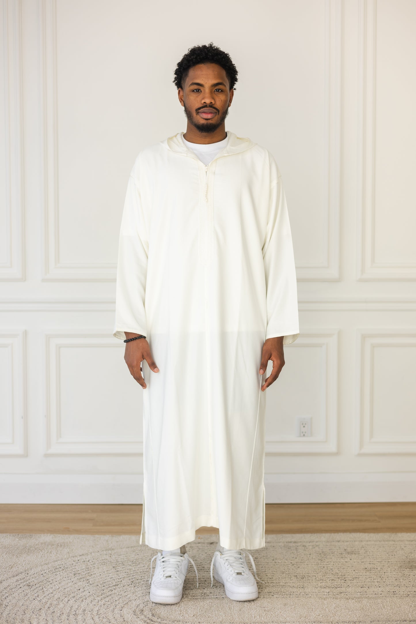 Pearl White Djellaba