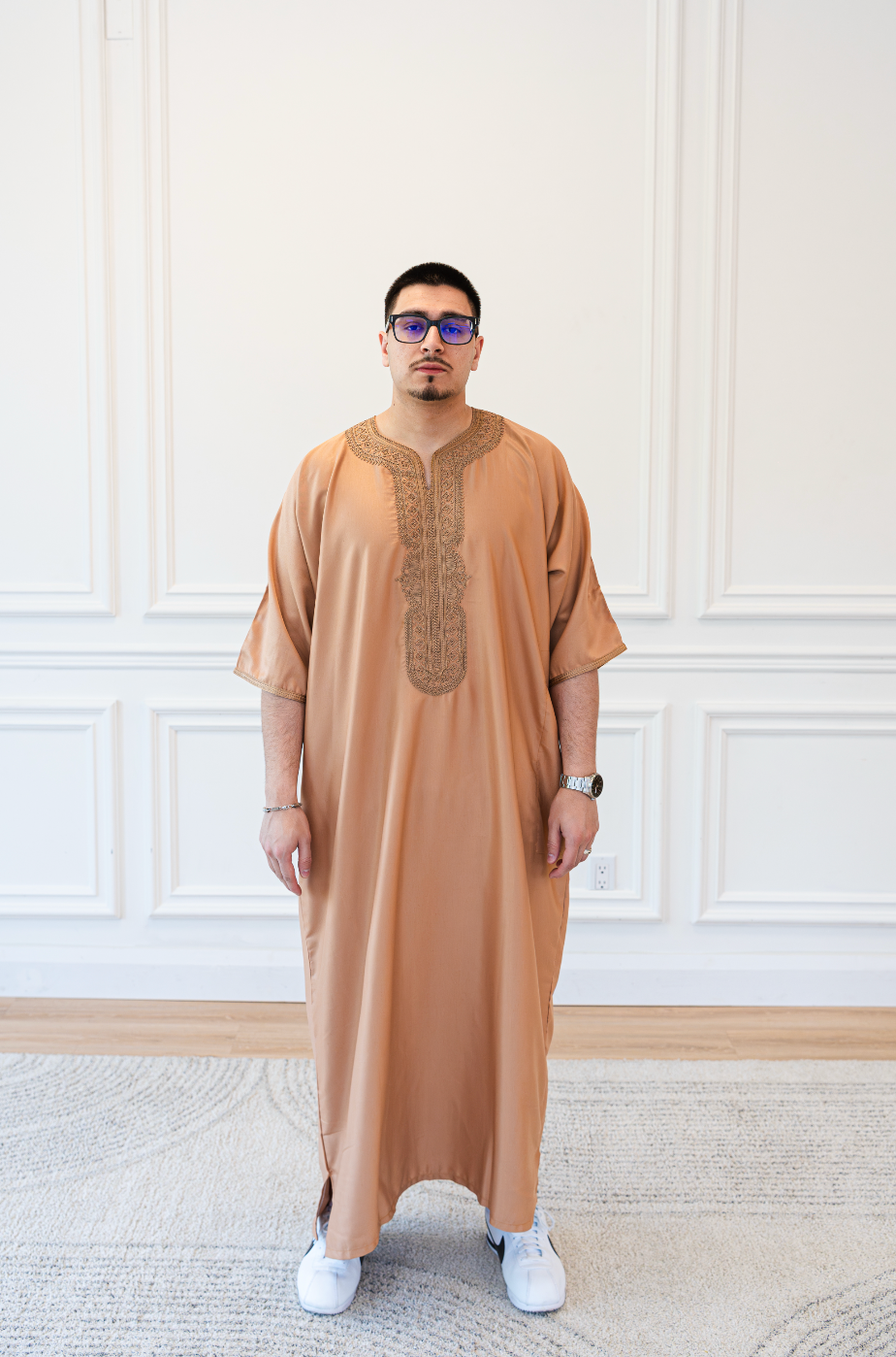 Caramel Brown Gandoura