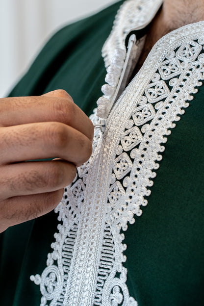 Emerald Ivory Gandoura
