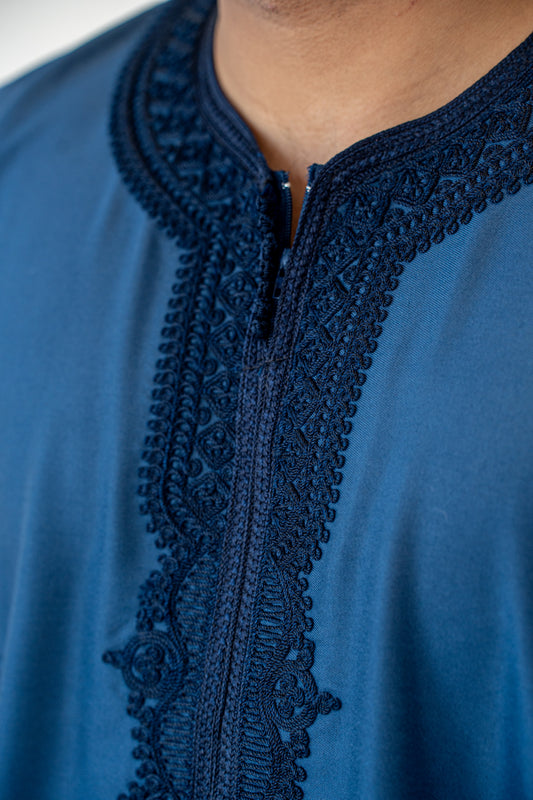 Cobalt Blue Gandoura