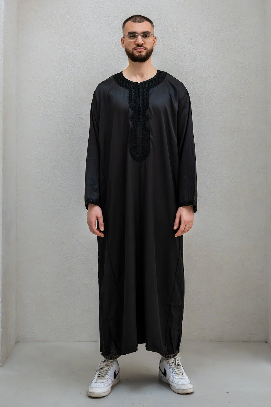 Midnight Black Kaftan