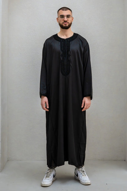 Midnight Black Kaftan