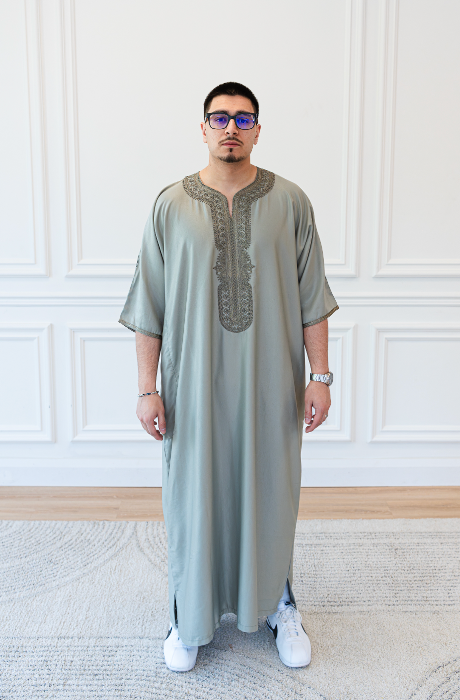Fern Green Gandoura