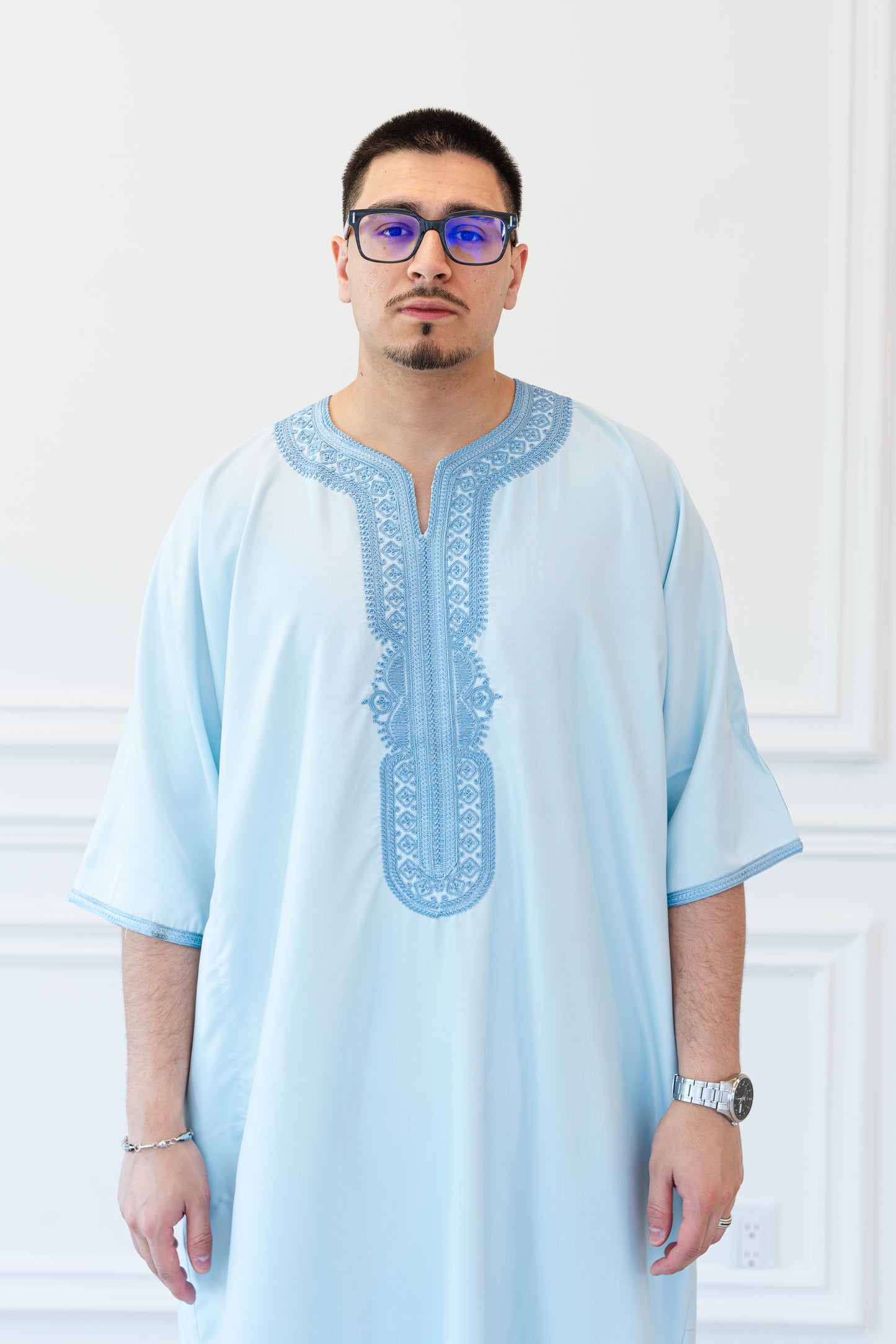 Cool Blue Gandoura